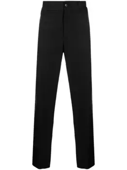Прямые брюки с завышенной талией Lanvin, черный