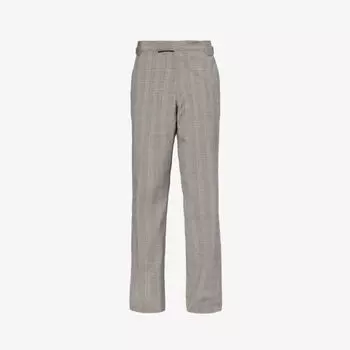 Прямые брюки Sang из эластичного хлопка с высокой посадкой Vivienne Westwood, цвет prince of wales