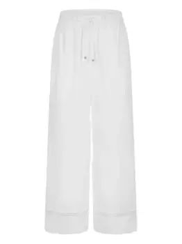 Прямые брюки Shanghai Tang, белый