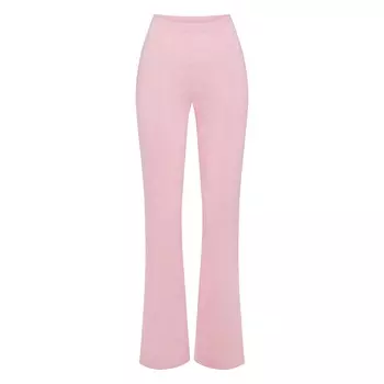 Прямые брюки SKIMS, цвет baby pink