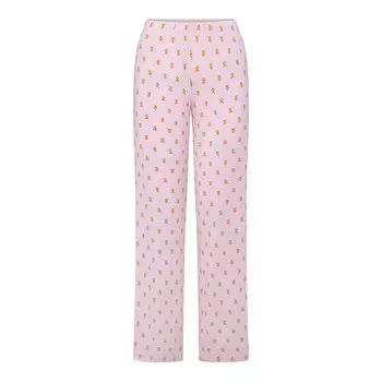 Прямые брюки SKIMS, цвет cherry blossom gingerbread print