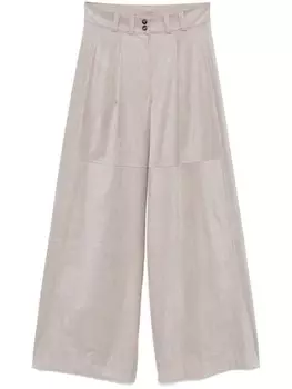 Прямые брюки со складками D.Exterior, серый