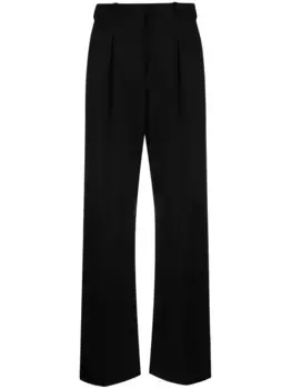 Прямые брюки со складками IRO, черный