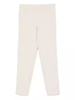 Прямые брюки со складками Rosso 35, нейтральный