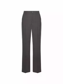 Прямые брюки со стрелками Moncler, синий