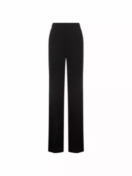 Прямые брюки со стрелками Saint Laurent, черный