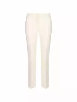 Прямые брюки со стрелками Valentino Garavani, белый