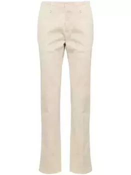 Прямые брюки средней посадки Incotex, нейтральный