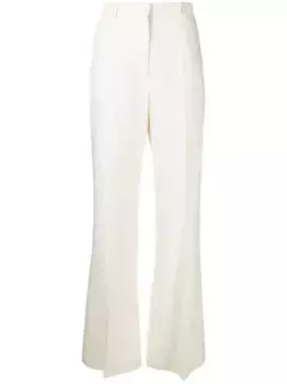 Прямые брюки средней посадки TOTEME, нейтральный