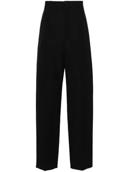 Прямые брюки строгого кроя Balenciaga, черный