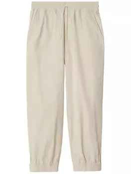 Прямые брюки строгого кроя Burberry, бежевый