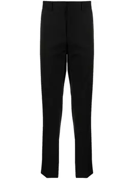 Прямые брюки строгого кроя Ralph Lauren Purple Label, черный