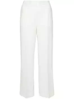 Прямые брюки строгого кроя TOTEME, нейтральный