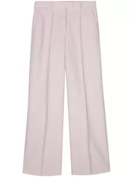 Прямые брюки строгого кроя Valentino Garavani, розовый