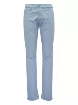 Прямые брюки Tellis AG Jeans, синий