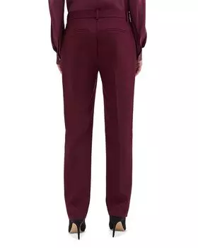 Прямые брюки Testra Theory, красный