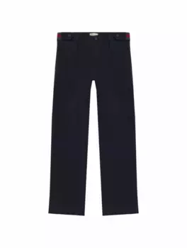 Прямые брюки Web Gucci, тёмно-синий