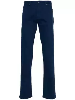 Прямые брюки Zegna, синий