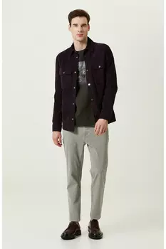 Прямые джинсовые брюки цвета хаки Network, хаки