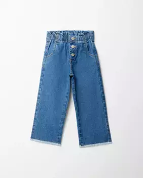 Прямые джинсовые брюки Sfera, синий