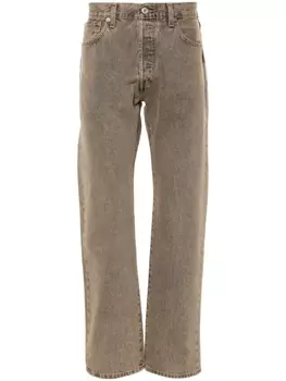 Прямые джинсы 501 Originals Levi's, бежевый