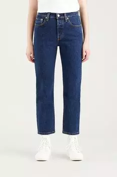 Прямые джинсы 501 выше щиколотки Levi'S, индиго