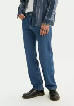 Прямые джинсы 555 RELAXED STRAIGHT Levi's, синий деним