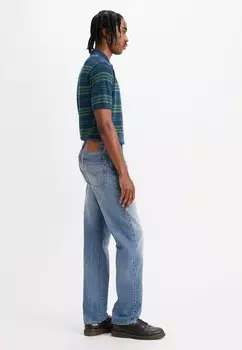 Прямые джинсы 555 RELAXED STRAIGHT Levi's, синий деним