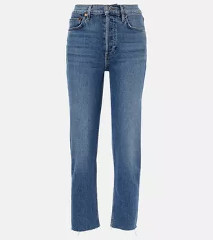 Прямые джинсы 70-х годов Stove Pipe Re/Done, цвет mid 70s