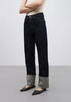 Прямые джинсы ADOLFO DOMINGUEZ, синий деним