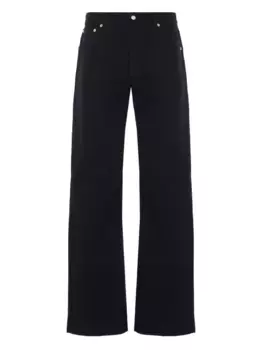Прямые джинсы Alexander McQueen, черный