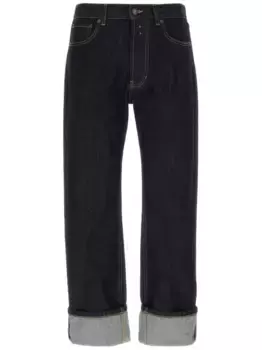 Прямые джинсы Alexander McQueen, синий