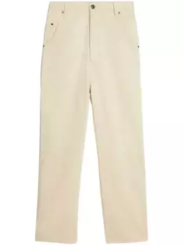 Прямые джинсы AMI Paris, нейтральный