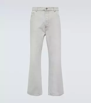 Прямые джинсы Ami Paris, серый