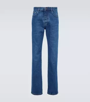 Прямые джинсы Ami Paris, синий