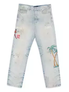 Прямые джинсы AMIRI, синий