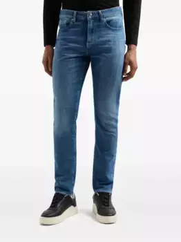 Прямые джинсы Armani Exchange, синий