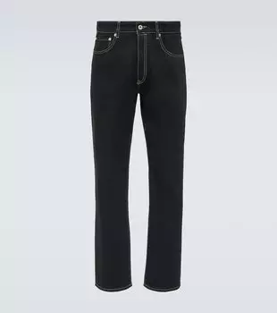 Прямые джинсы Bara со средней посадкой Kenzo, синий