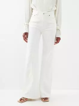 Прямые джинсы bianca Victoria Beckham, белый