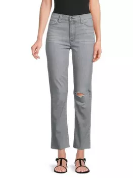 Прямые джинсы blair с высокой посадкой Hudson Grey