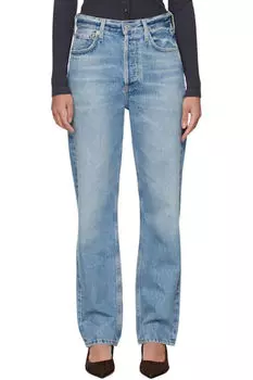 Прямые джинсы Blue Blaine с высокой талией Citizens of Humanity
