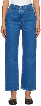Прямые джинсы Blue Ribcage до щиколотки Levi's