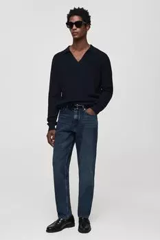 Прямые джинсы Боб Mango, синий