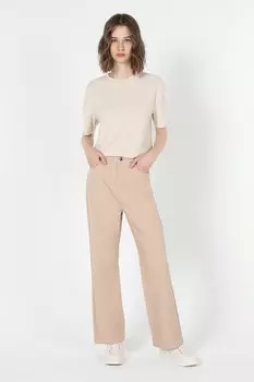 Прямые джинсы боди Colin'S, бежевый