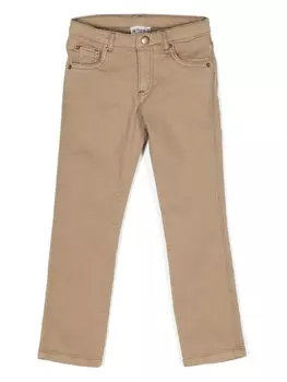 Прямые джинсы Bonpoint, бежевый