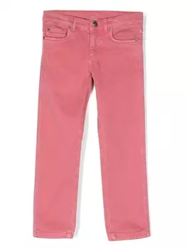 Прямые джинсы Bonpoint, розовый