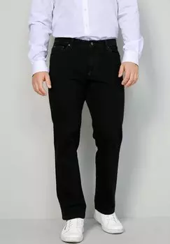 Прямые джинсы BOSTON PARK, черный