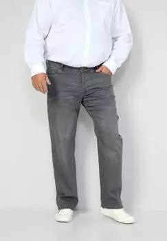 Прямые джинсы BOSTON PARK, серый