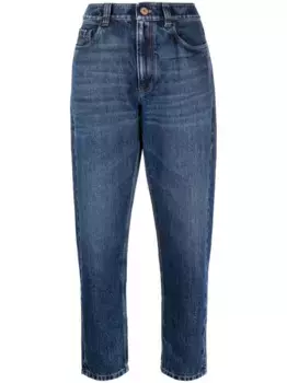 Прямые джинсы Brunello Cucinelli, синий