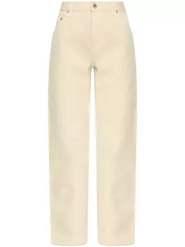 Прямые джинсы Burberry, нейтральный